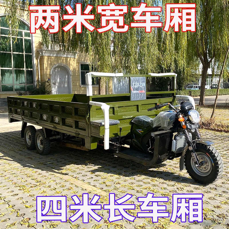 Widened gasoline three-wheeled motorcycle - 图片 3