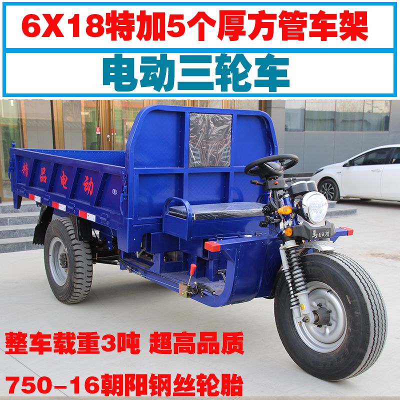 Heavy-Duty Electric Three-Wheeler - Image 2