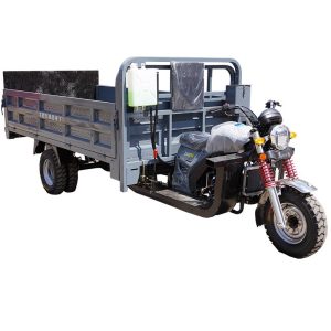 Hydraulic Tailgate-Equipped Motorcycle