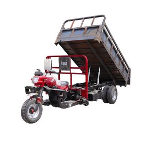 Four-Cylinder Five-Wheeled CargoMotorcycle 1